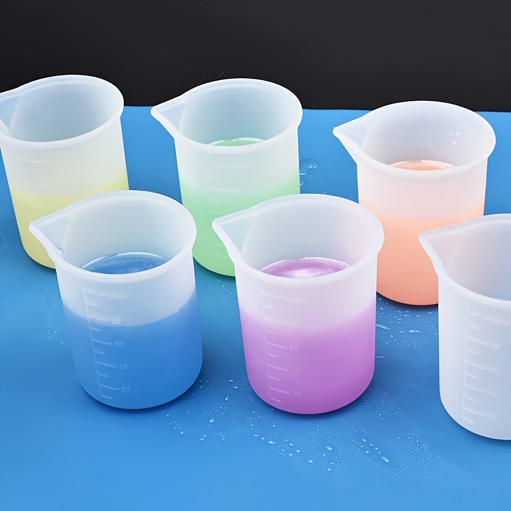 Resin Art Kitchen - 5-Piece Silicone Measuring Cup Set -