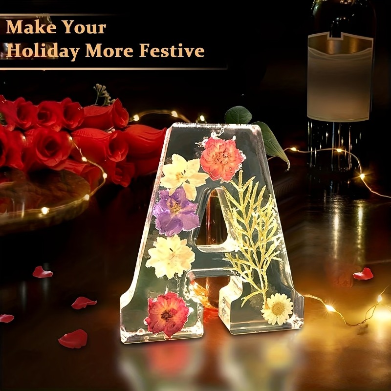 Large Silicone Molds for Casti - Resin Art Alphabet recension och pris
