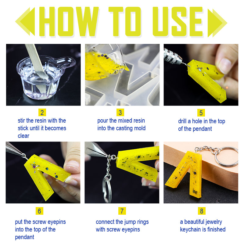 Alphabet Epoxy Resin Mold Kit  - Resin Art Alphabet recension och pris