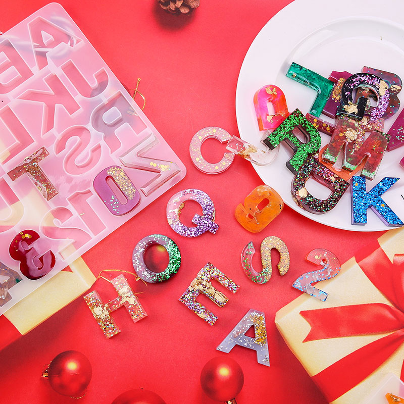 Alphabet Epoxy Resin Mold Kit  - Resin Art Alphabet recension och pris