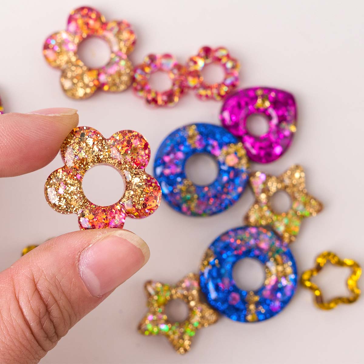 Multifuntional Jewelry Silicon - Resin Art Heart recension och pris