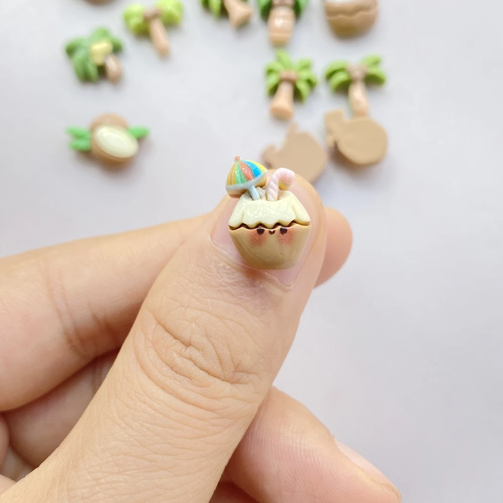 20Pcs Cute Cartoon Coconut Dri - Resin Art Tree recension och pris