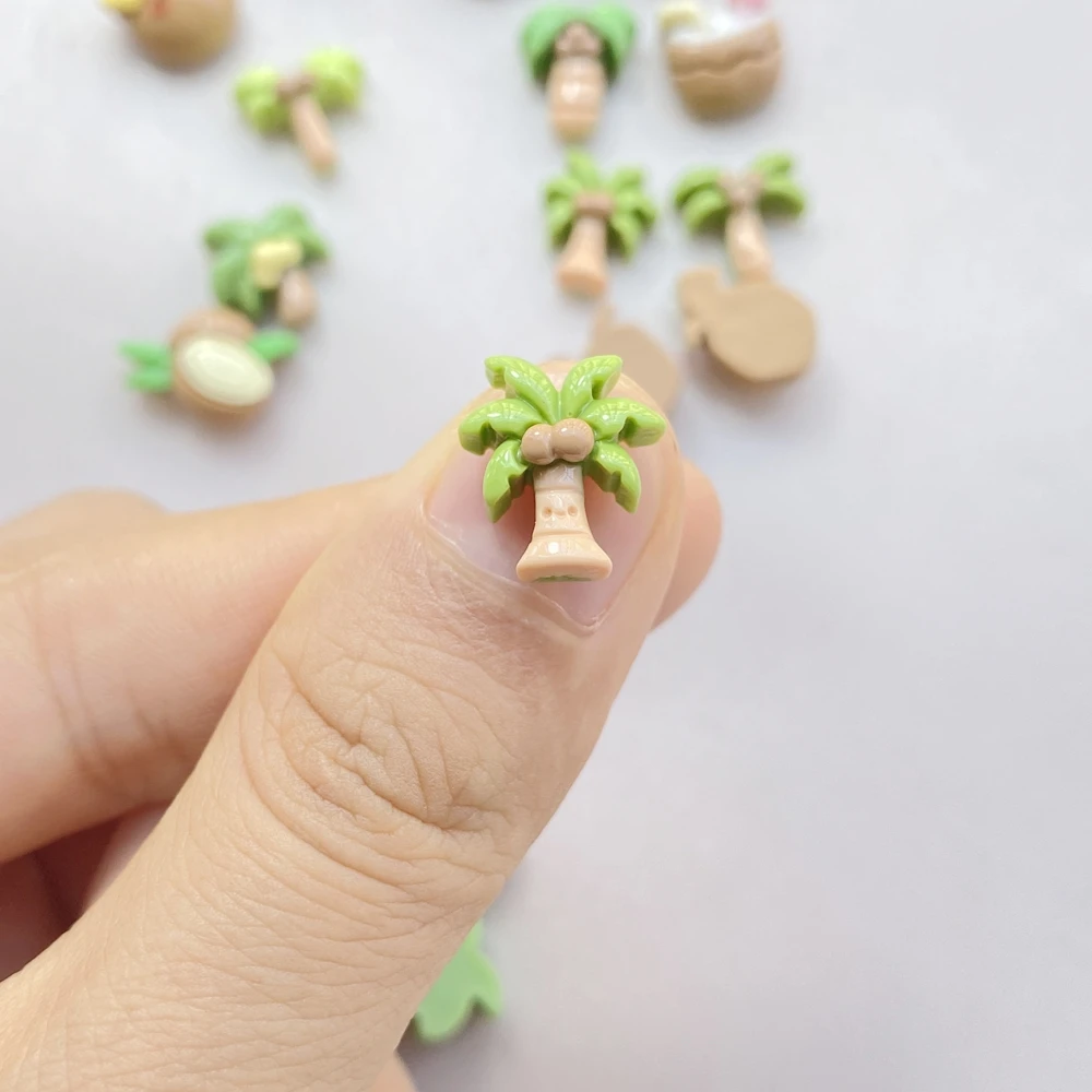 20Pcs Cute Cartoon Coconut Dri - Resin Art Tree recension och pris