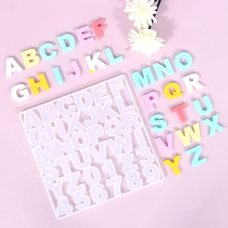 Alphabet Epoxy Resin Silicone  - Resin Art Alphabet recension och pris