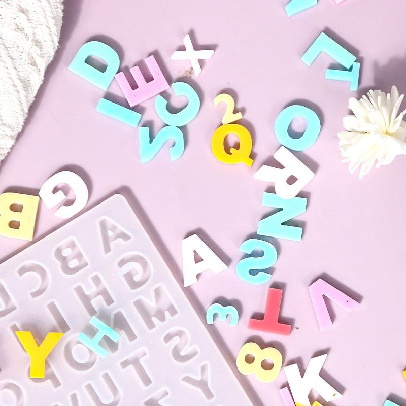 Alphabet Epoxy Resin Silicone  - Resin Art Alphabet recension och pris