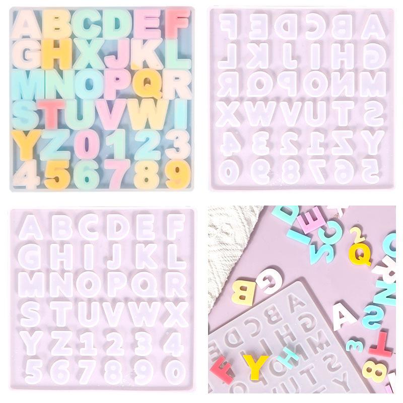 Alphabet Epoxy Resin Silicone  - Resin Art Alphabet recension och pris