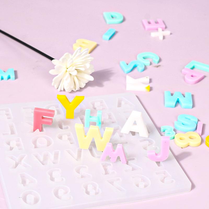 Alphabet Epoxy Resin Silicone  - Resin Art Alphabet recension och pris