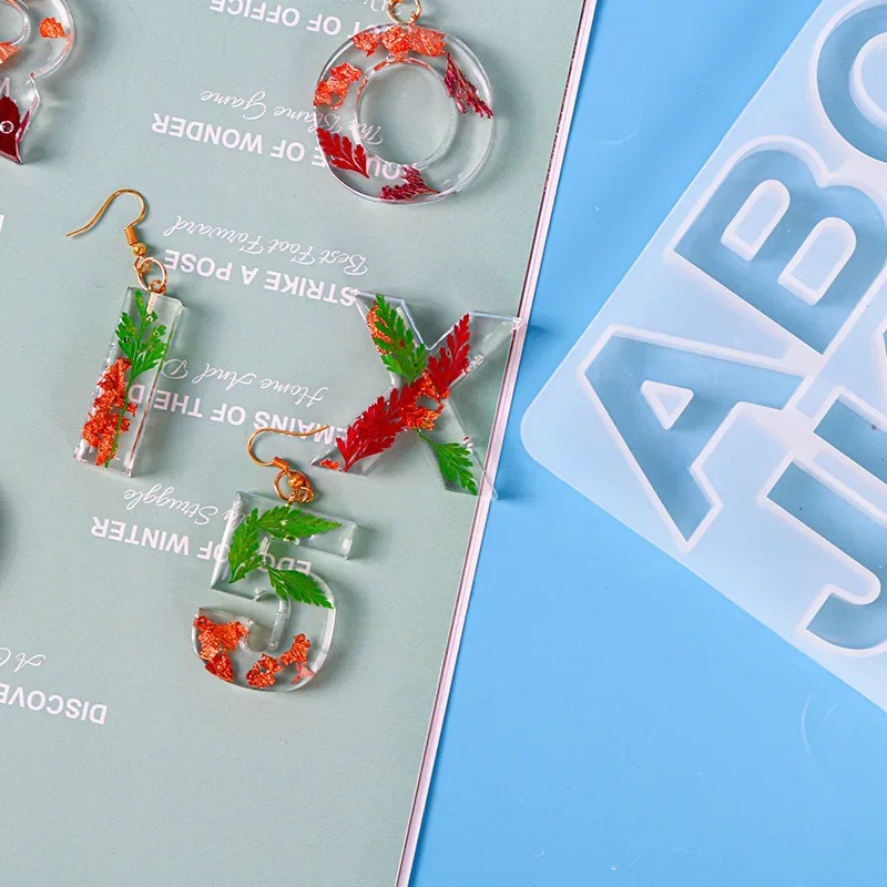 Small 26 Capital Letters Resin - Resin Art Alphabet recension och pris