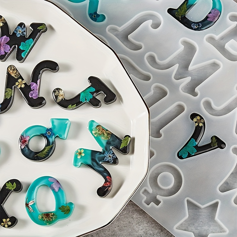 Resin casting mold A style mir - Resin Art Alphabet recension och pris