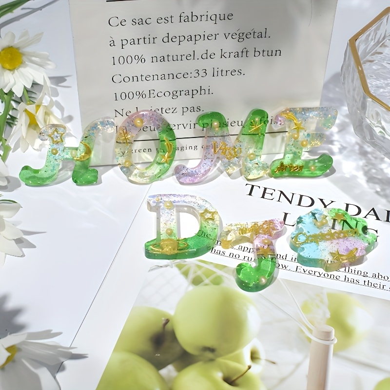 Resin casting mold A style mir - Resin Art Alphabet recension och pris
