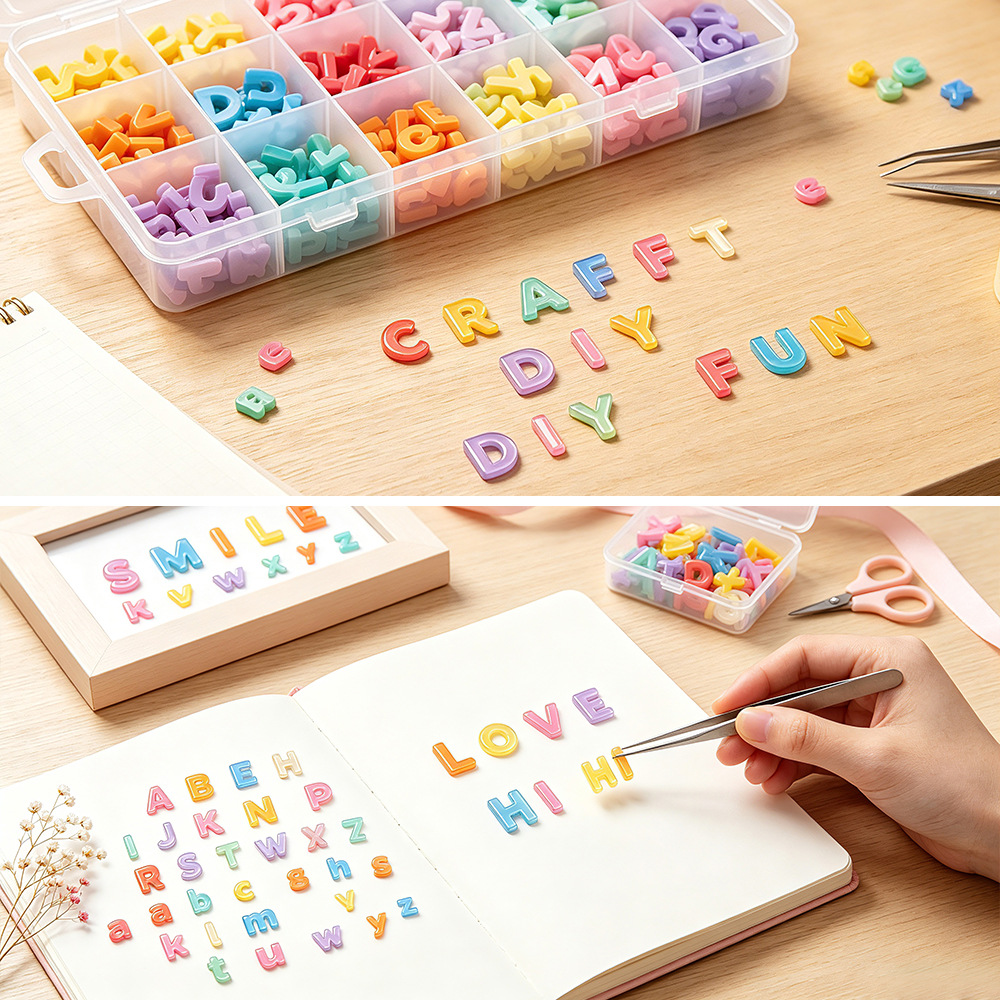 New 26 Mini Alphabet Silicone  - Resin Art Alphabet recension och pris