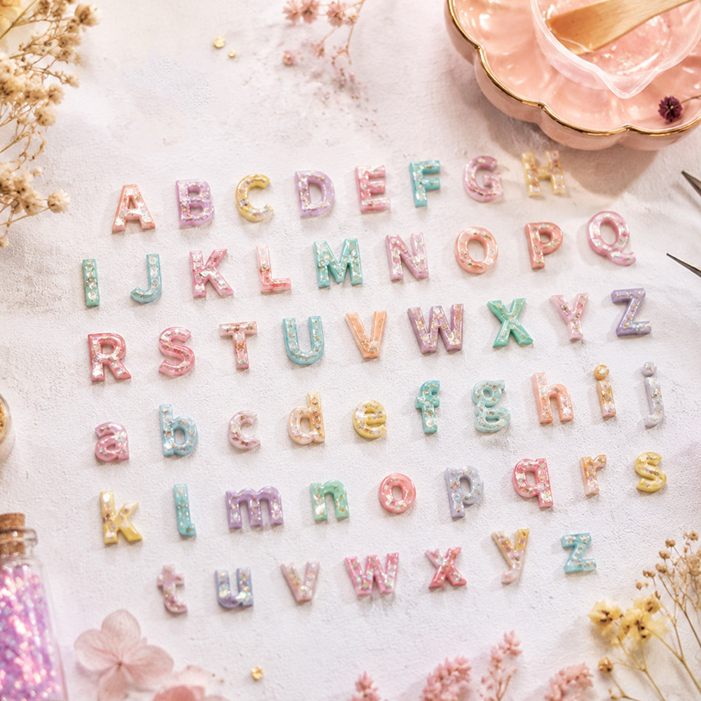 New 26 Mini Alphabet Silicone  - Resin Art Alphabet recension och pris