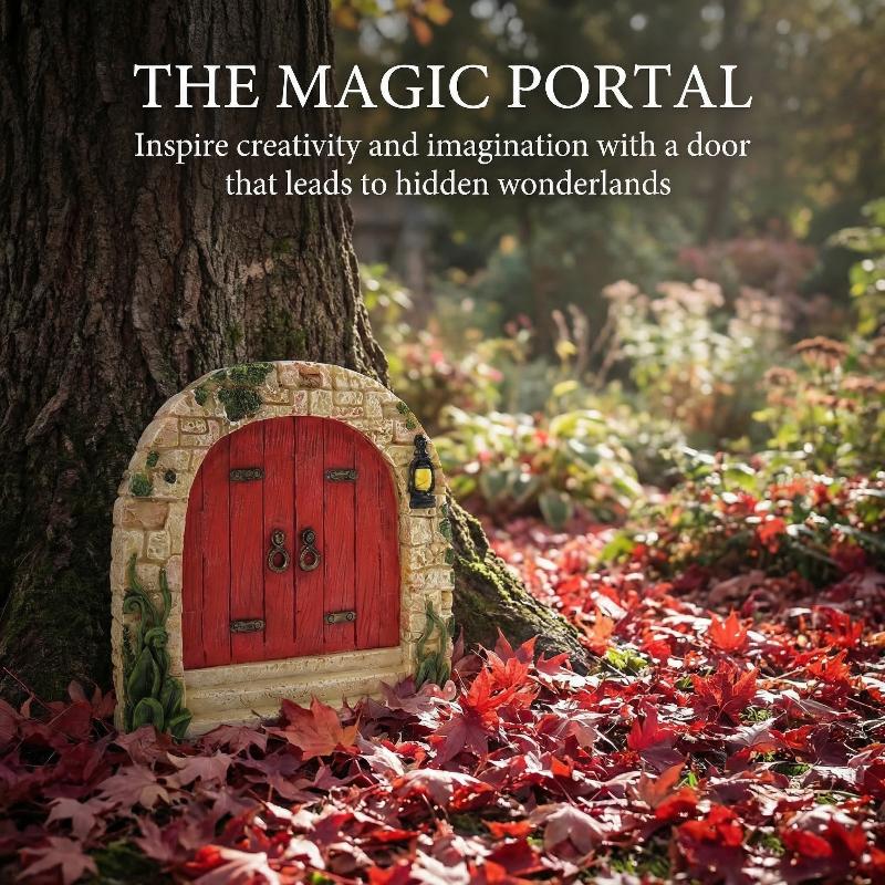 Elf Fairy Door Miniature Garde - Resin Art Tree recension och pris