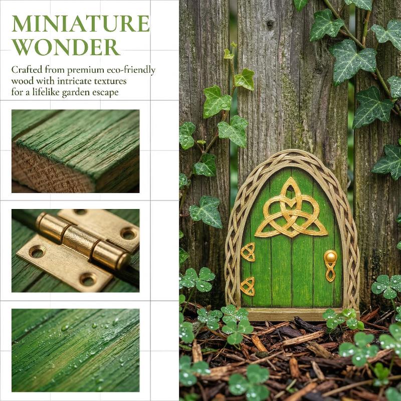Elf Fairy Door Miniature Garde - Resin Art Tree recension och pris