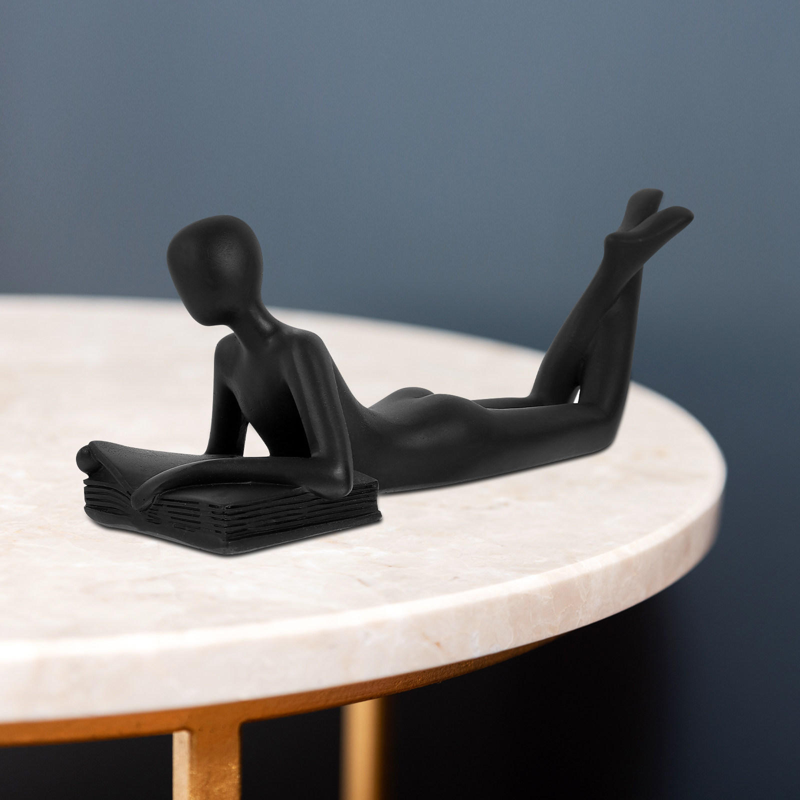 Thinker Resin Statue Abstract  - Resin Art Studio recension och pris
