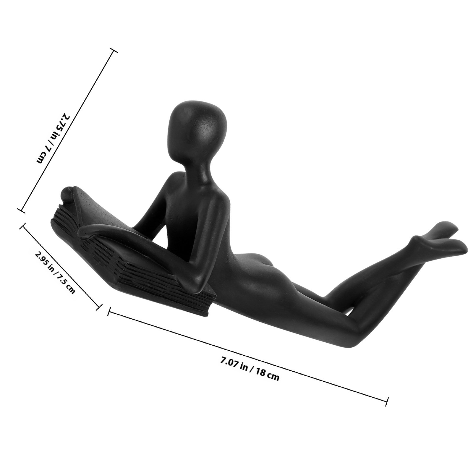 Thinker Resin Statue Abstract  - Resin Art Studio recension och pris