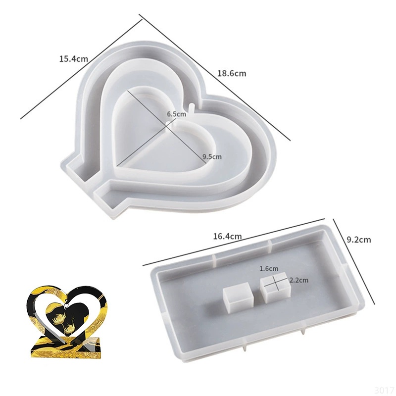 Letter Mm Epoxy Resin Silicone - Resin Art Alphabet recension och pris