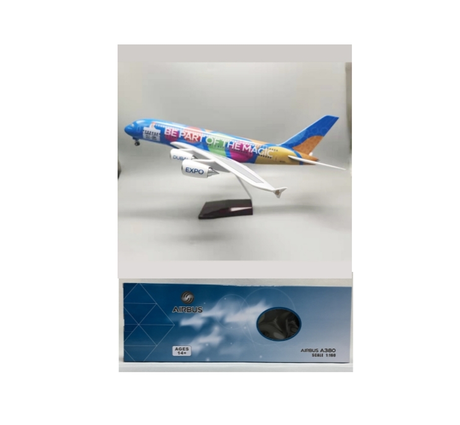 1:160 Scale 46cm Airplane Mode - Resin Art Alphabet recension och pris