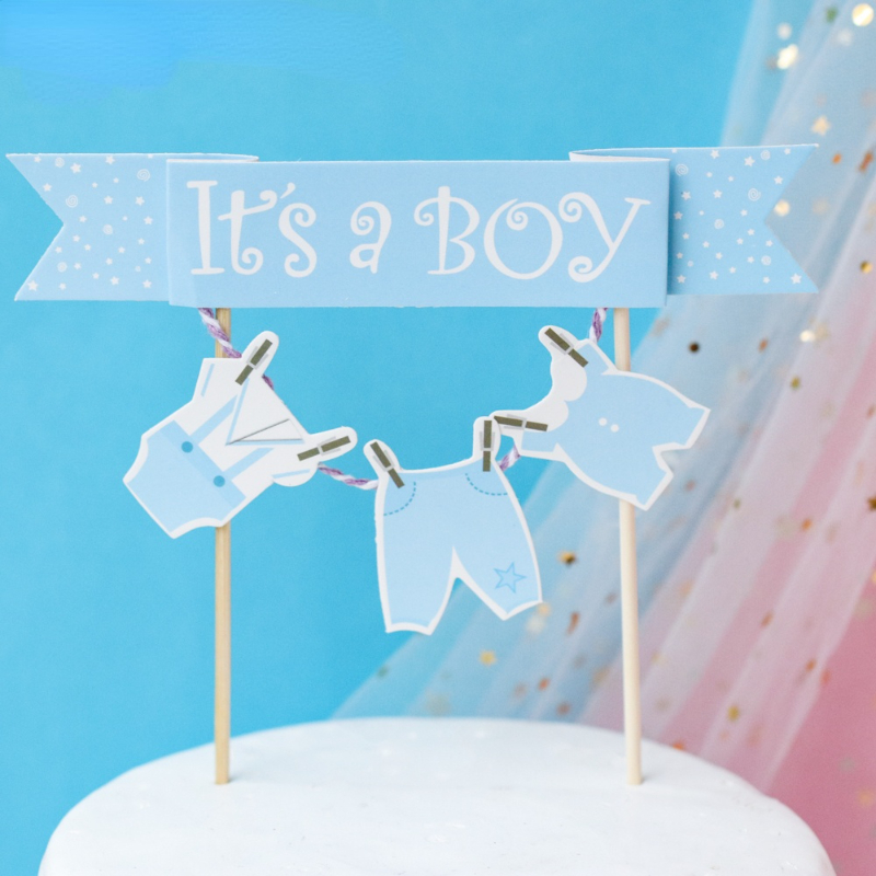 Gender Reveal Cake Decoration  - Resin Art Alphabet recension och pris