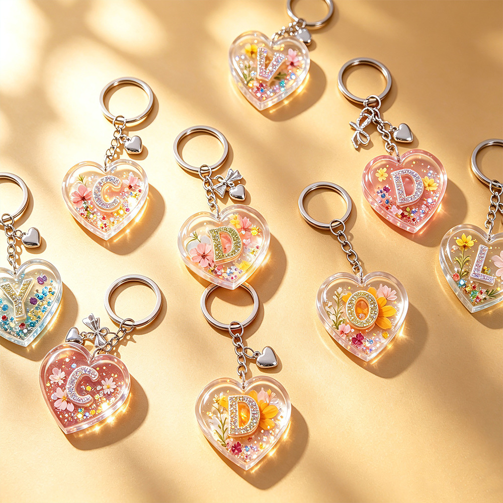 Complete 26 Letters & Heart Si - Resin Art Alphabet recension och pris