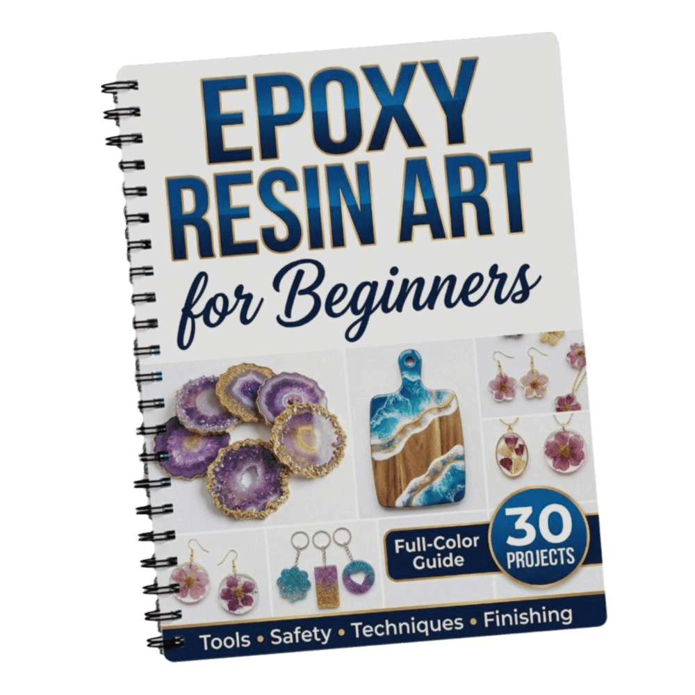 Step-by-Step Epoxy Resin Art H - Resin Art Guide Free recension och pris