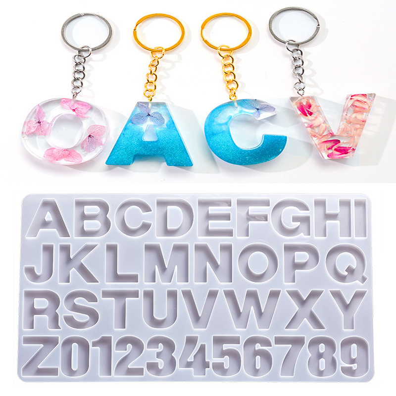 Alphabet Epoxy Resin Silicone  - Resin Art Alphabet recension och pris