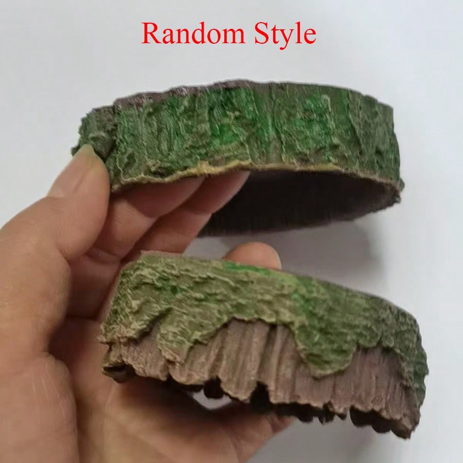 1 pcs Tree Stump  Shaped Repti - Resin Art Tree recension och pris