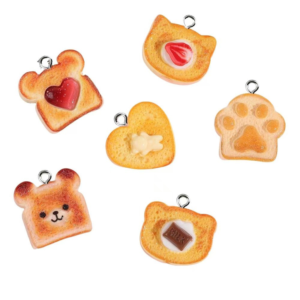 10pcs Heart Bear Cat Animal Sh - Resin Art Heart recension och pris