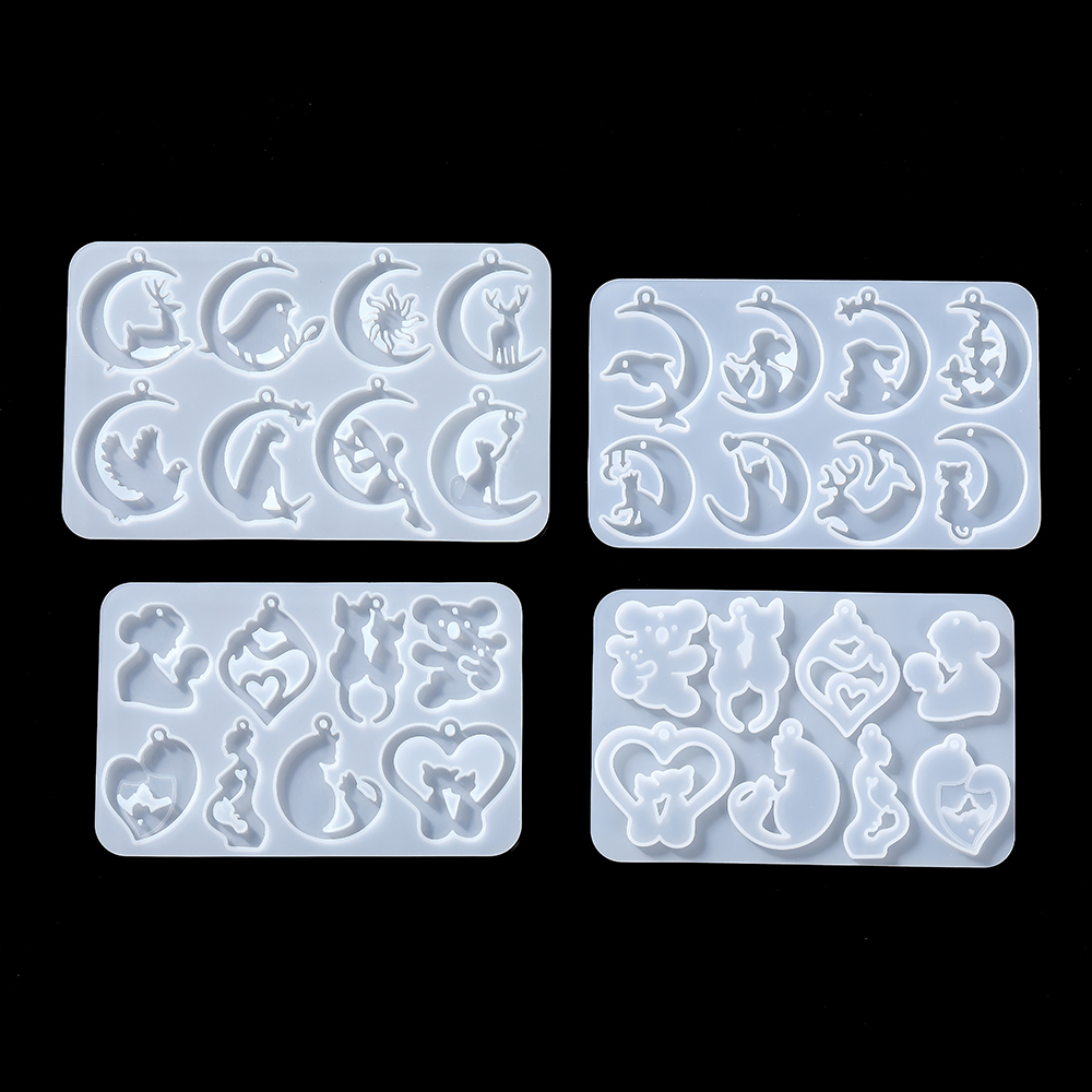 Earring Pendants Epoxy Resin S - Resin Art Alphabet recension och pris