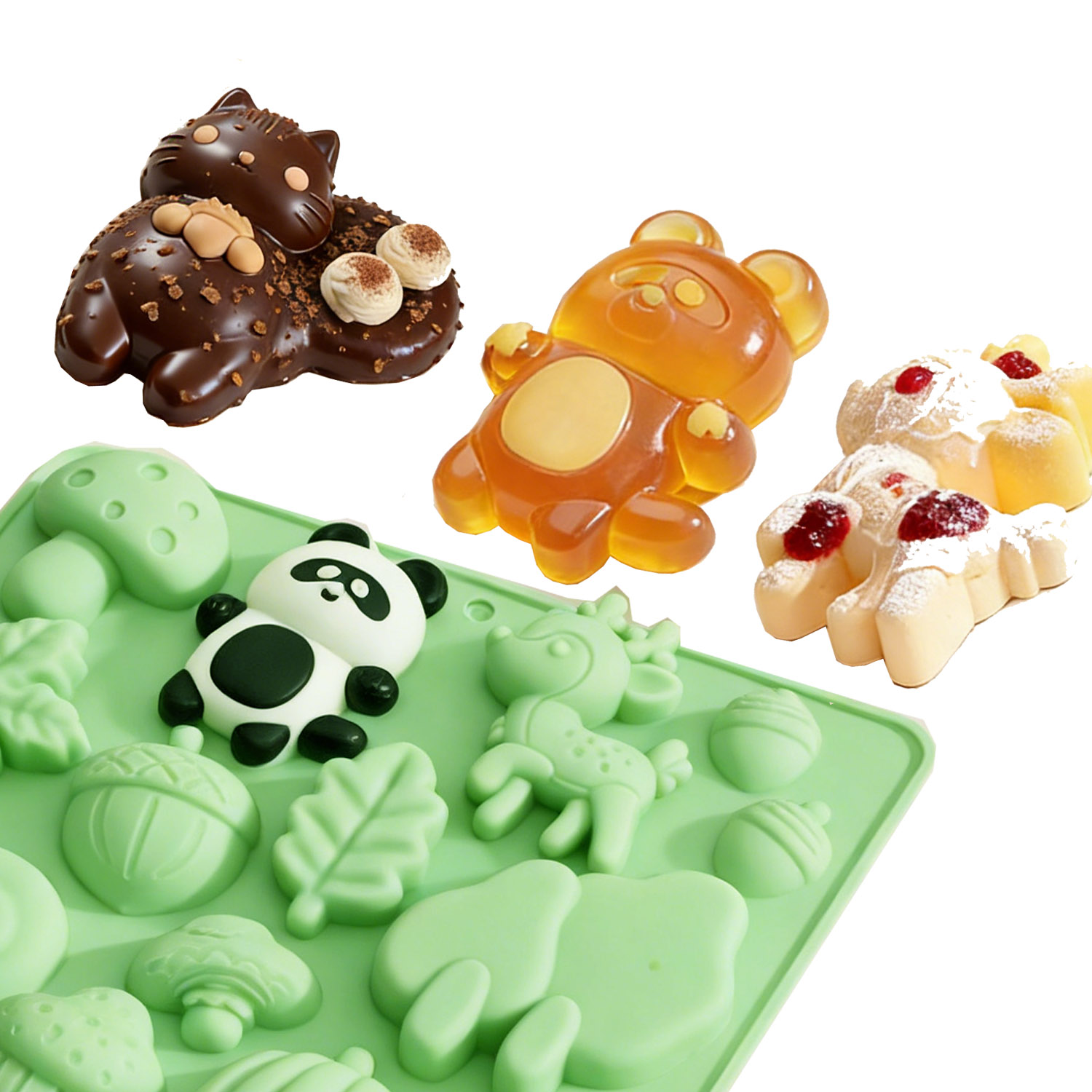 1 Silicone Cake Mold in the Sh - Resin Art Kit With Molds recension och pris
