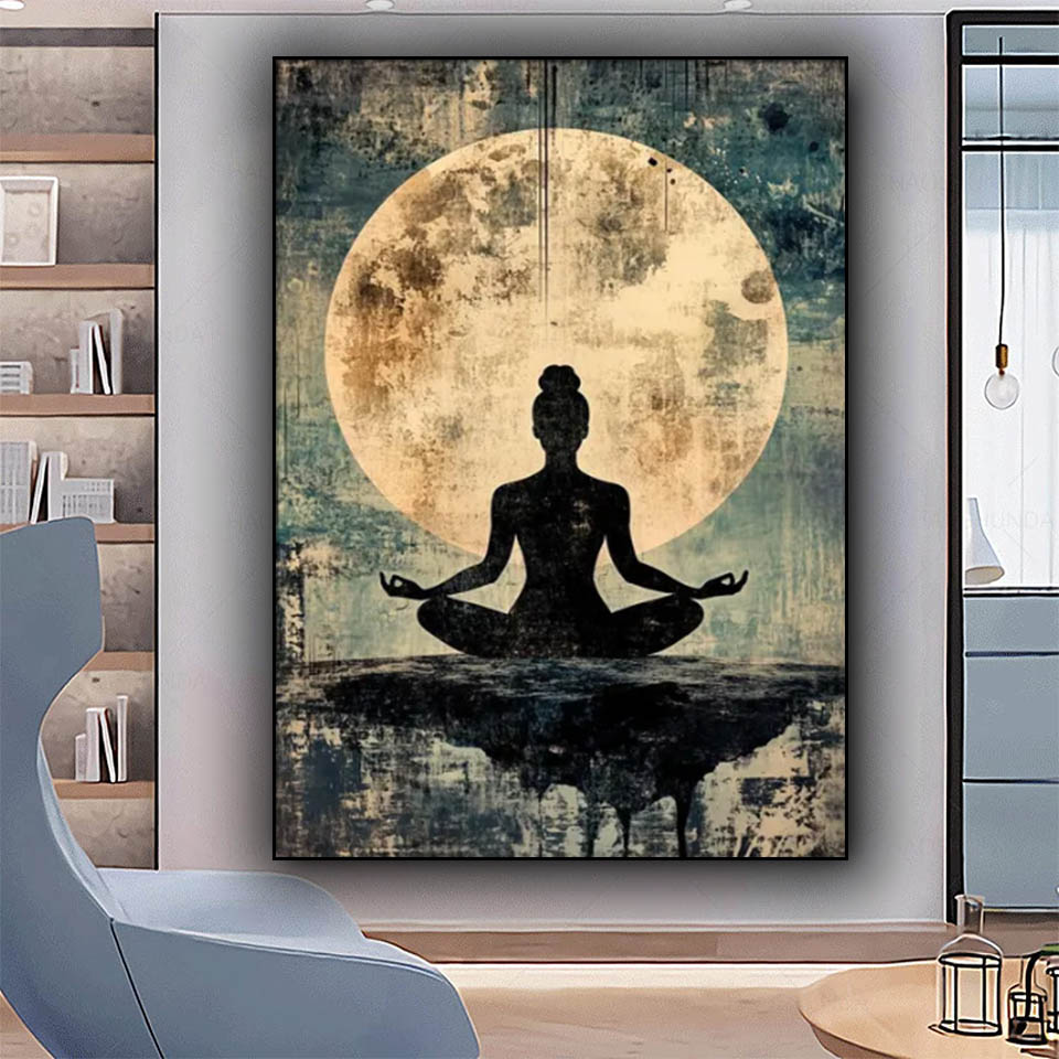 Woman meditation diy Diamond P - Resin Art Studio recension och pris