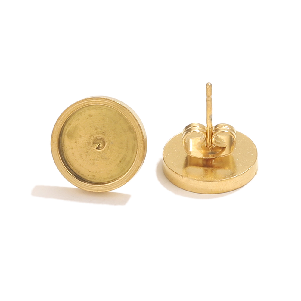 10pcs Stainless Steel Gold Ear - Resin Art Kits For Adults recension och pris