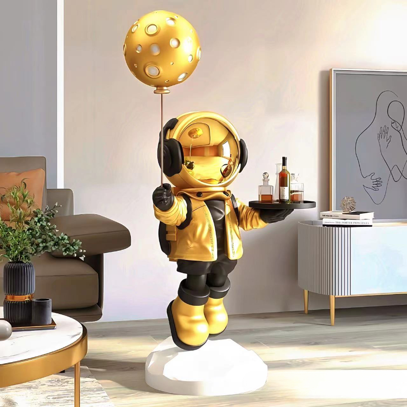 Large Creative Astronaut Floor - Resin Art In Floor recension och pris