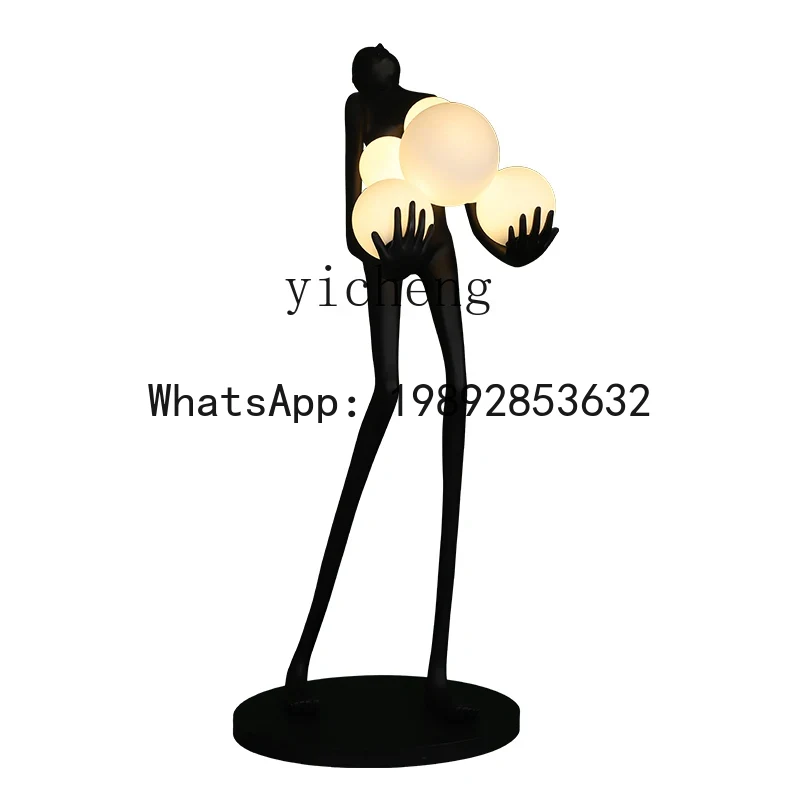 T4  humanoid art sculpture bal - Resin Art In Floor recension och pris